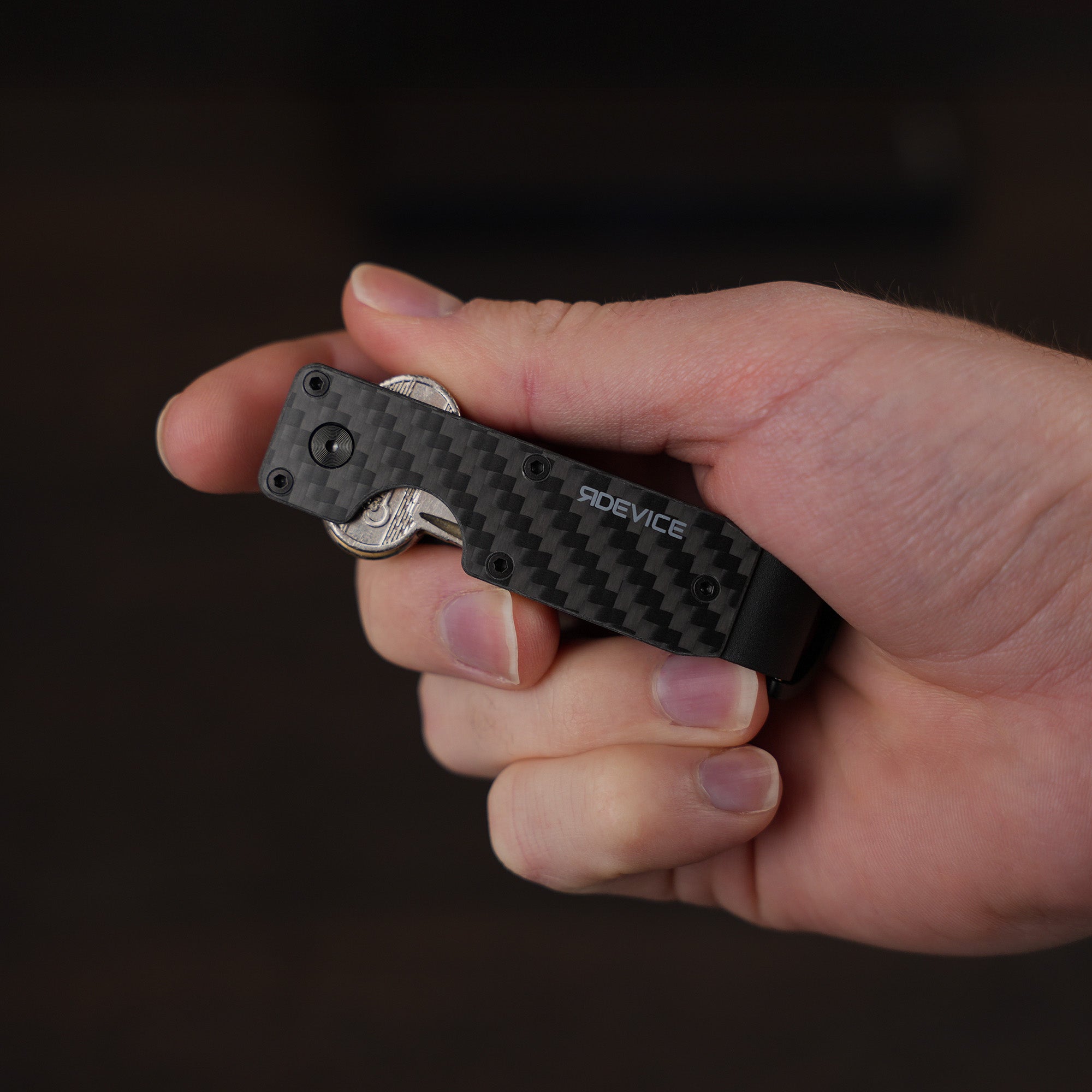 Carbon Fiber Key Holder V2